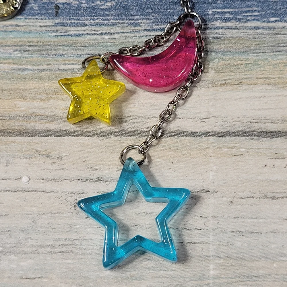 Girly Silver Necklaces.
